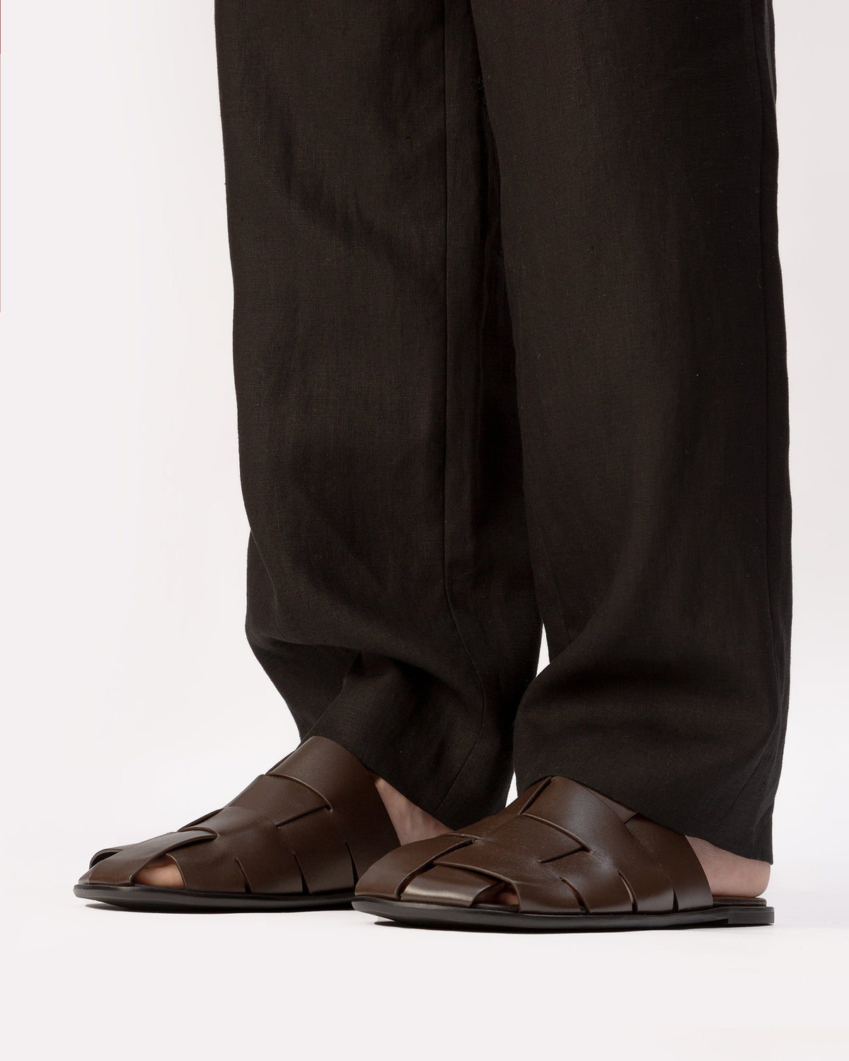 DIRA SLIM - Men's Interwoven Mule