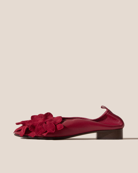 FLORIDA - Flower-Detail Mid-Heel Pump