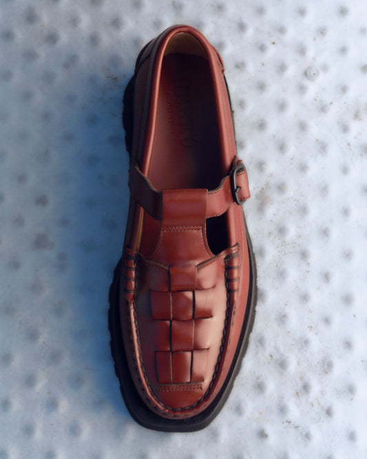 SOLLER SPORT - Men's Tread Sole T-Bar Loafer