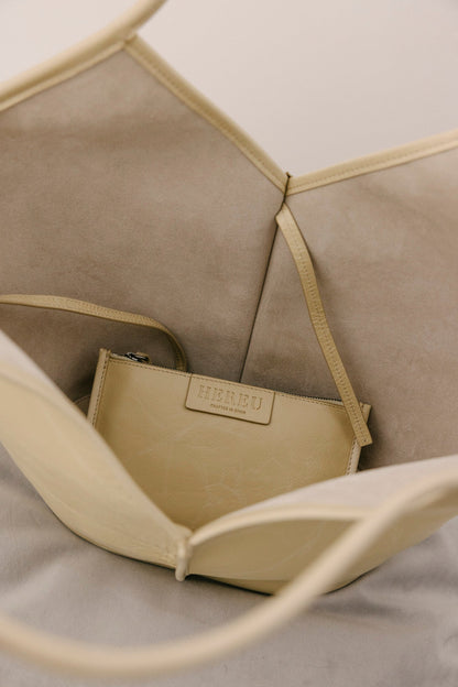 CALELLA DISTRESSED - Leather Tote Bag