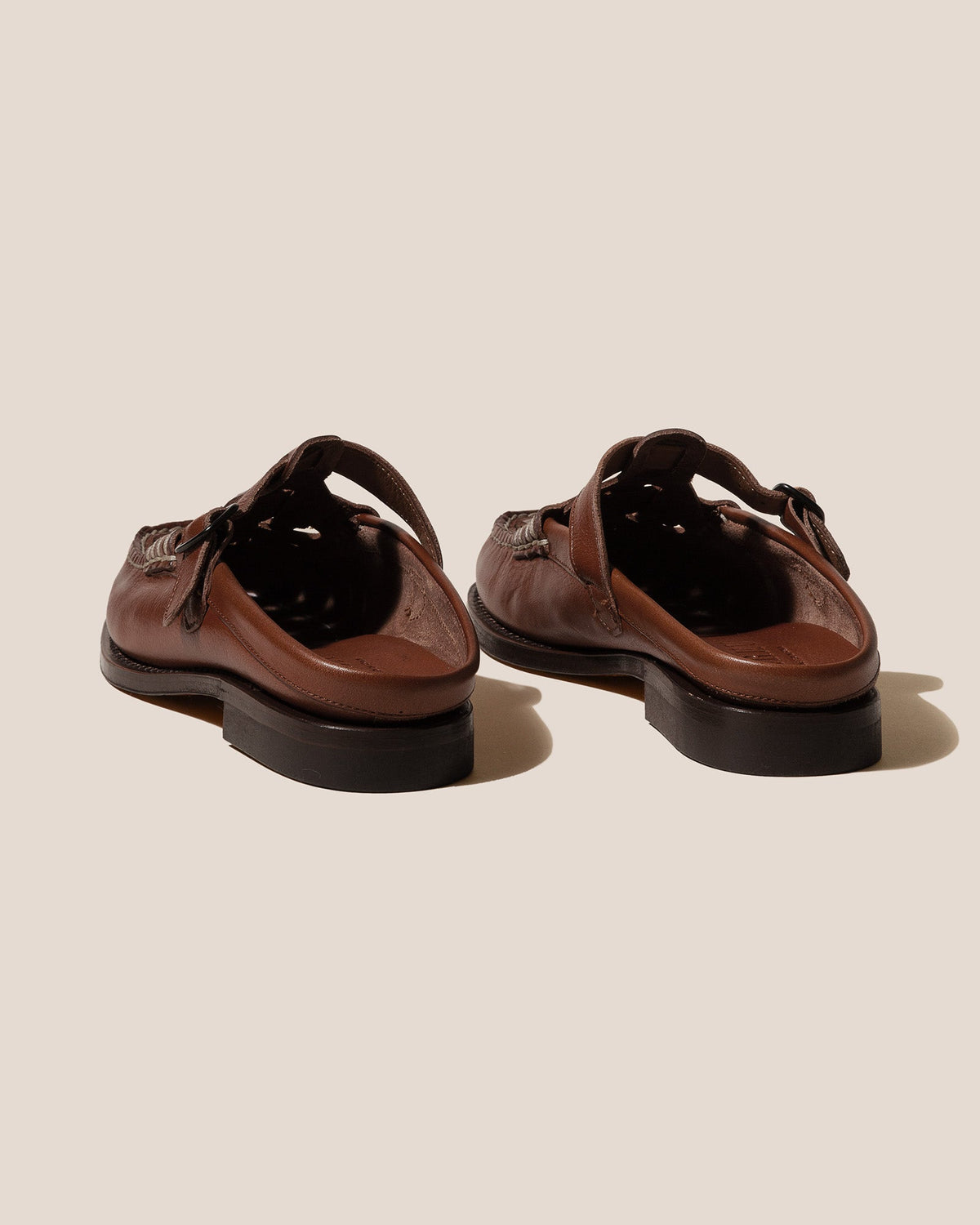FERRIOL MULE - Men's Woven T-bar Mule Loafer