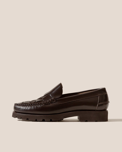 NOMBELA R SPORT - Men's Tread Sole Interwoven Detail Slip-On Loafer
