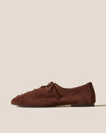 PLEGADA SUEDE - Deconstructed Lace-up Shoe