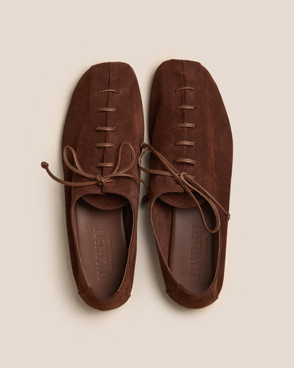 PLEGADA SUEDE - Men's Deconstructed Lace-up Shoe