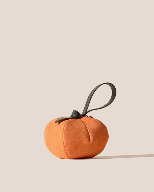 PRESSEC - Peach-Shaped Leather Coin Purse