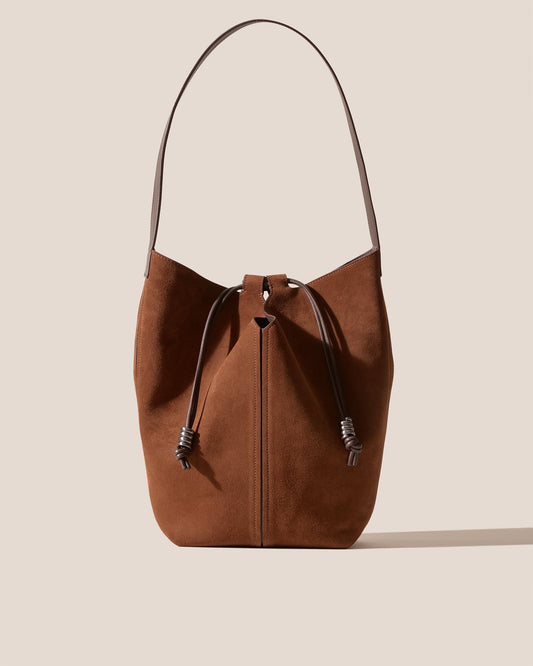 RIBA SUEDE - Bucket Shoulder Bag