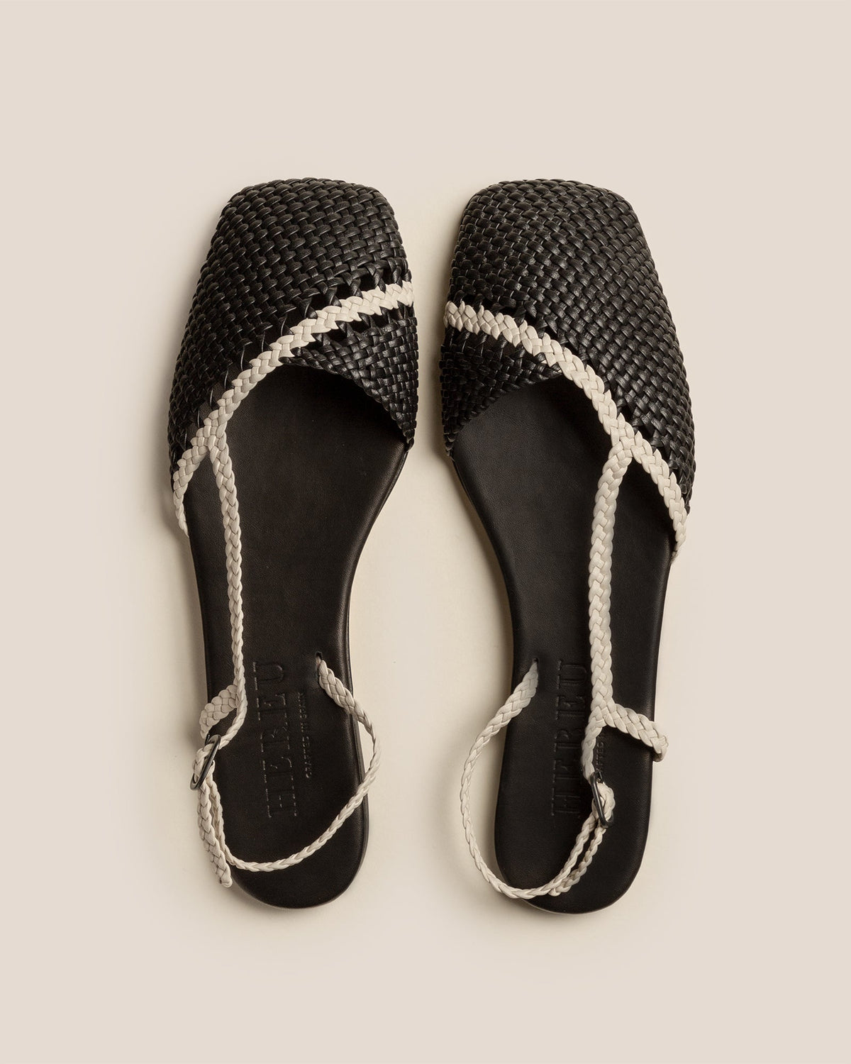 RONDAIA - Woven Asymmetrical Sandal