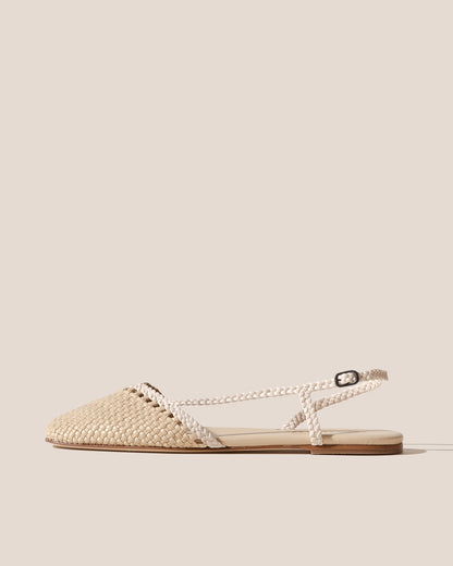 RONDAIA - Woven Asymmetrical Sandal