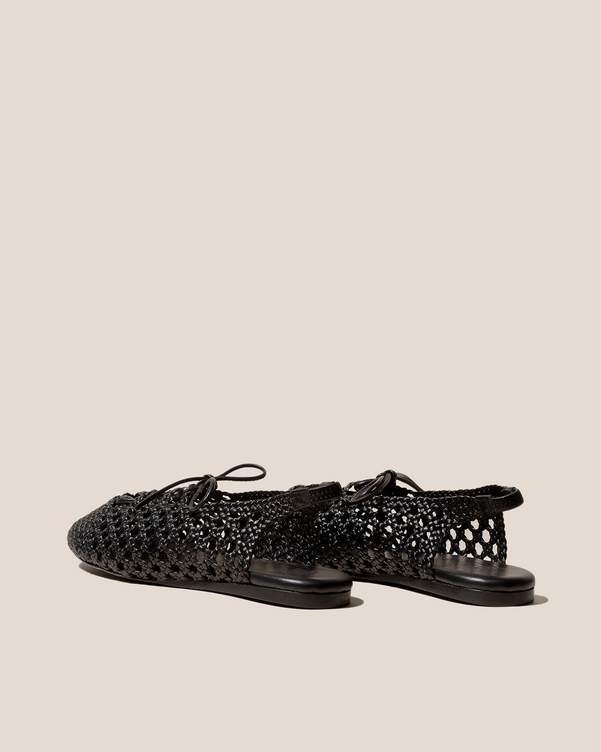 SARDANA - Lace-up Woven Slingback Sandal