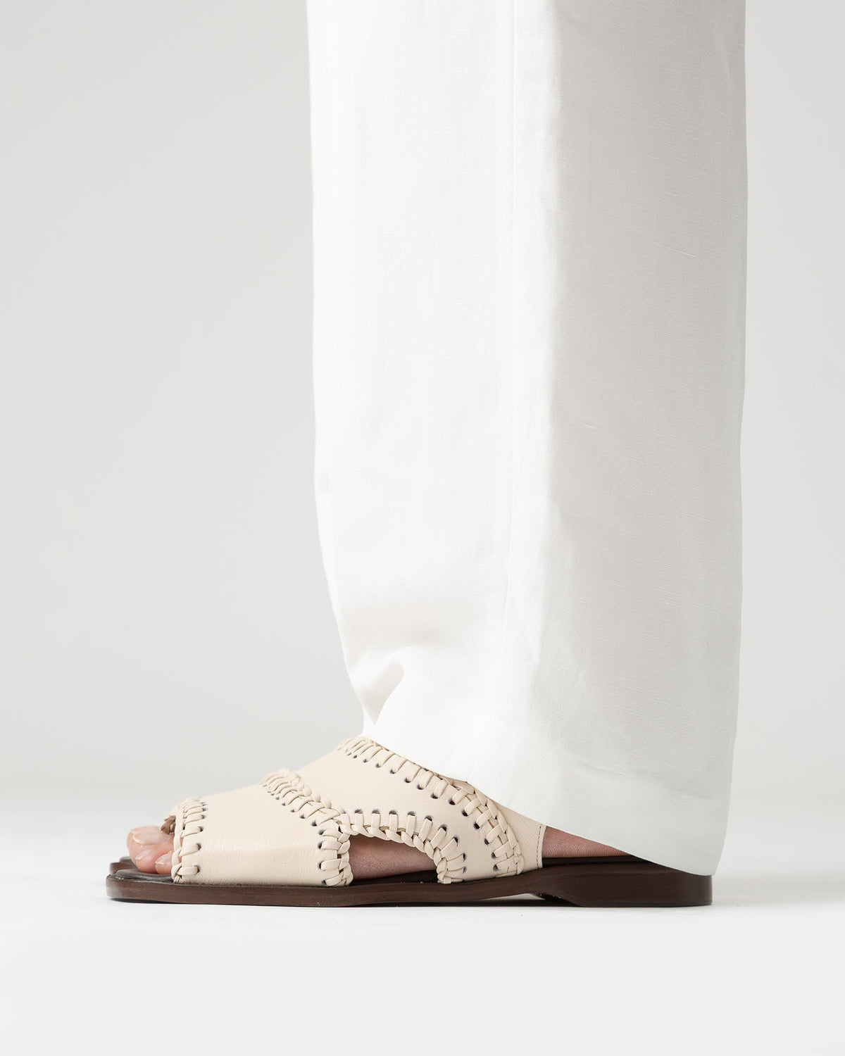 SASTRE SANDAL - Braided Seam Sandal