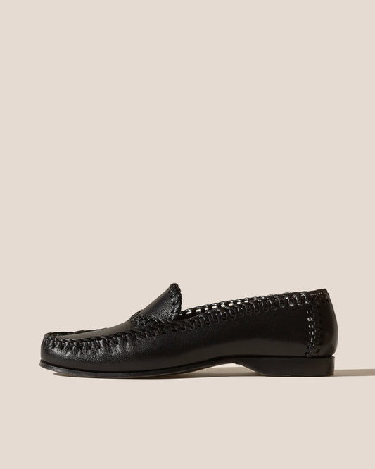 SASTRE SUPPLE SHINY - Men's Braided Seams Slip-On Loafer