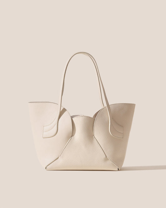 SEPAL S GRAINY - Tulip Shape Zipped Tote Bag