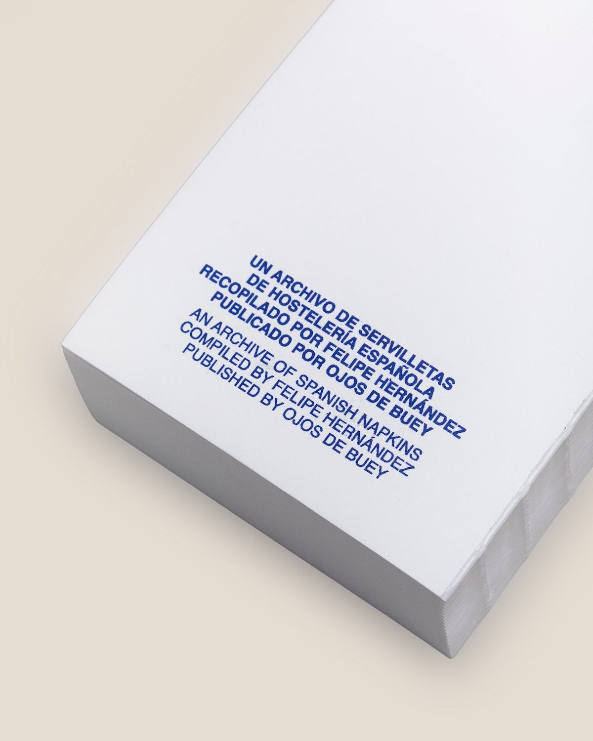 SERVILLETAS - Felipe Hernández Book