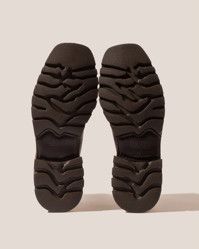 ALBER SPORT - Tread Sole T-Bar Loafer