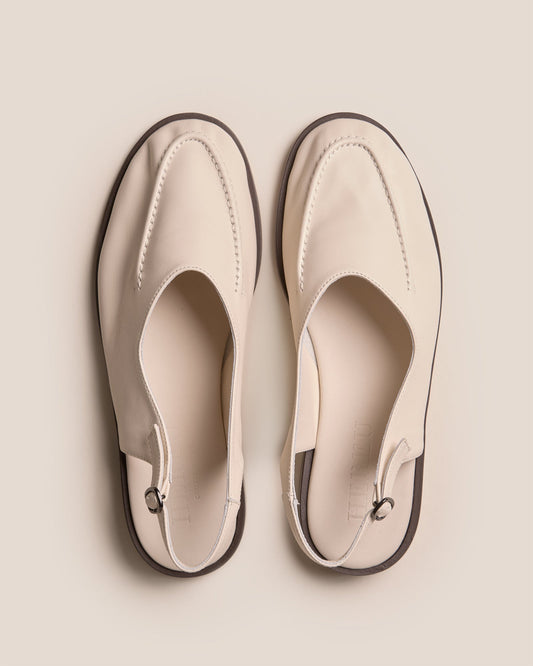 JULIOL SLINGBACK - High-Cut Deconstructed Slingback Loafer