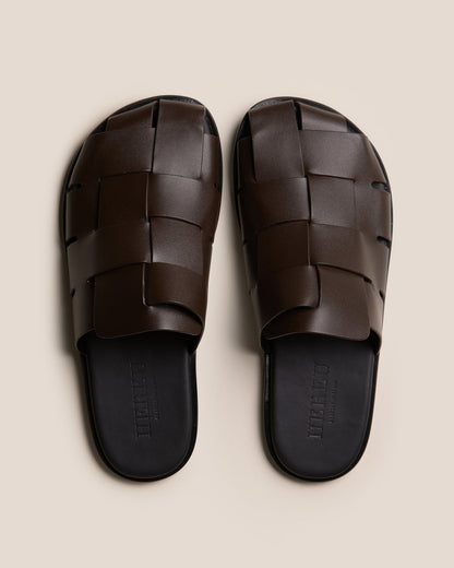 DIRA SLIM - Men's Interwoven Mule