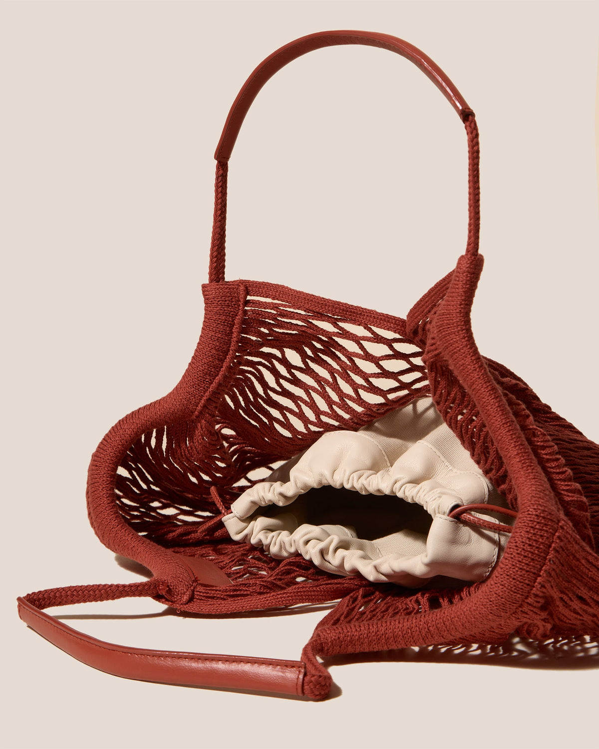 CALELLA FILT - Knitted Cotton Net Bag