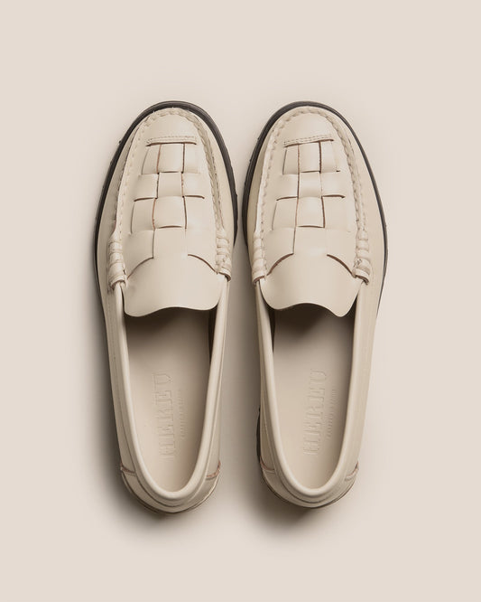 NOMBELA R SPORT - Tread Sole Interwoven Detail Slip-On Loafer