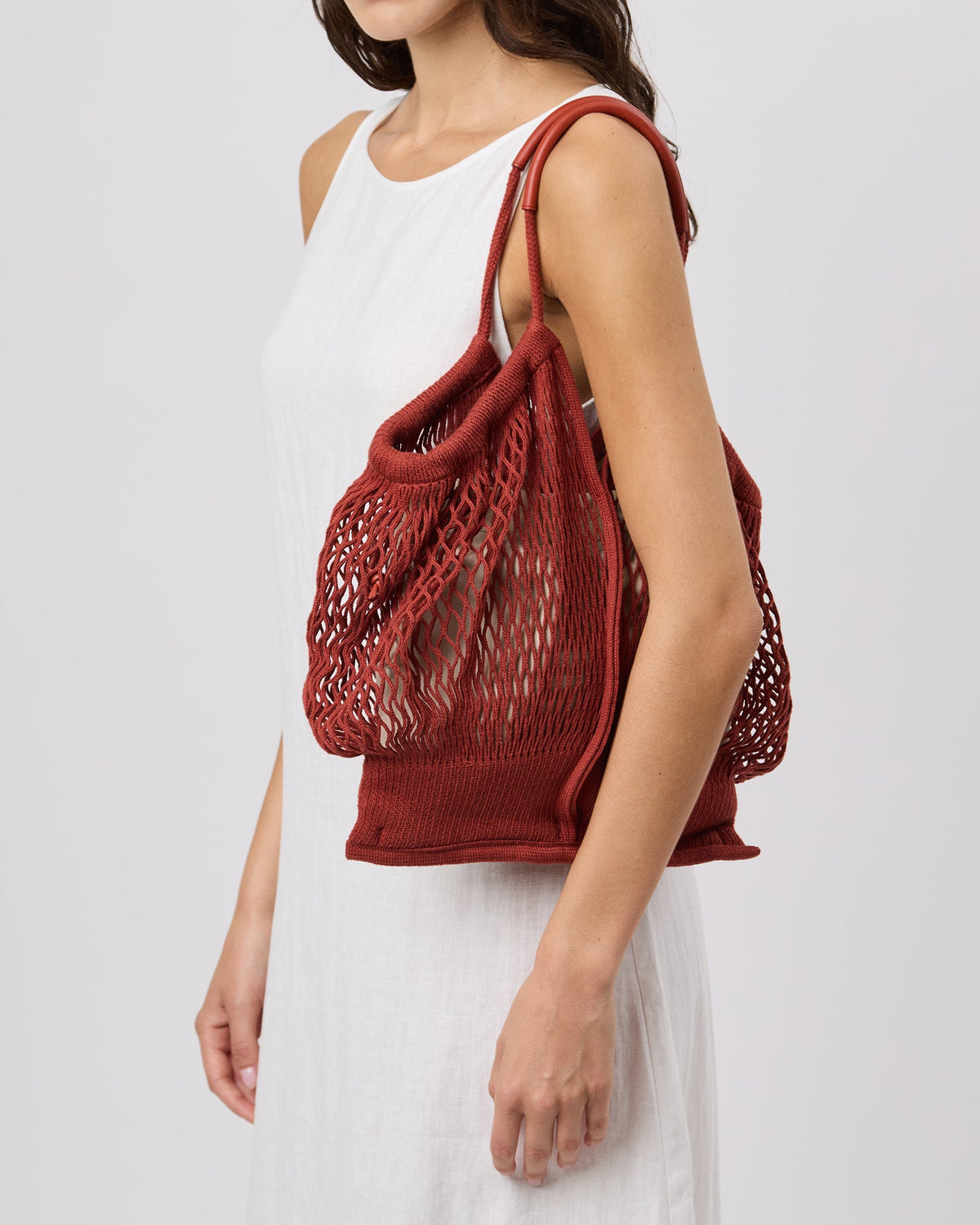 CALELLA FILT - Knitted Cotton Net Bag