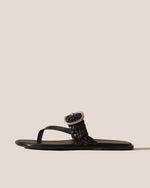 TANCA - Woven Belt Detail Thong Sandal