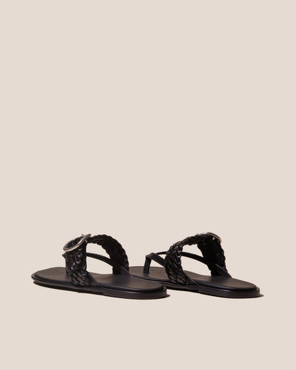 TANCA - Woven Belt Detail Thong Sandal