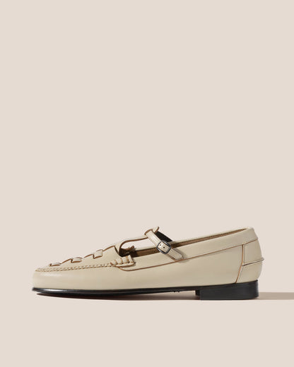 MAQUEDA - Interwoven T-Bar Loafer