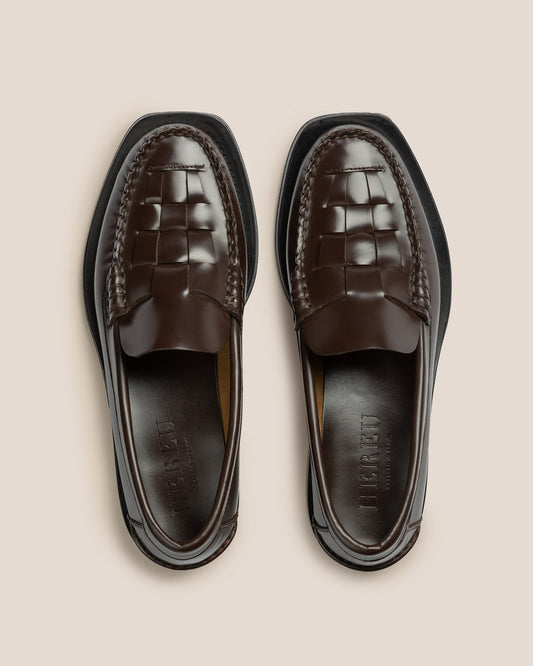 NOMBELA - Men's Interwoven Detail Slip-On Loafer